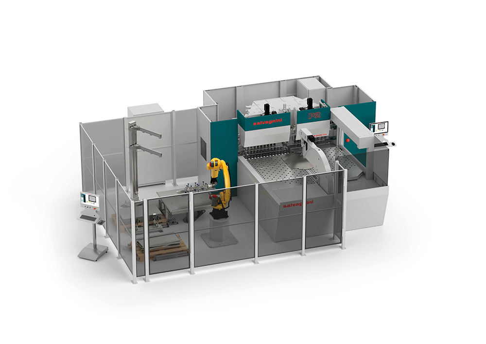 Robot do obsługi giętarki P-Robot