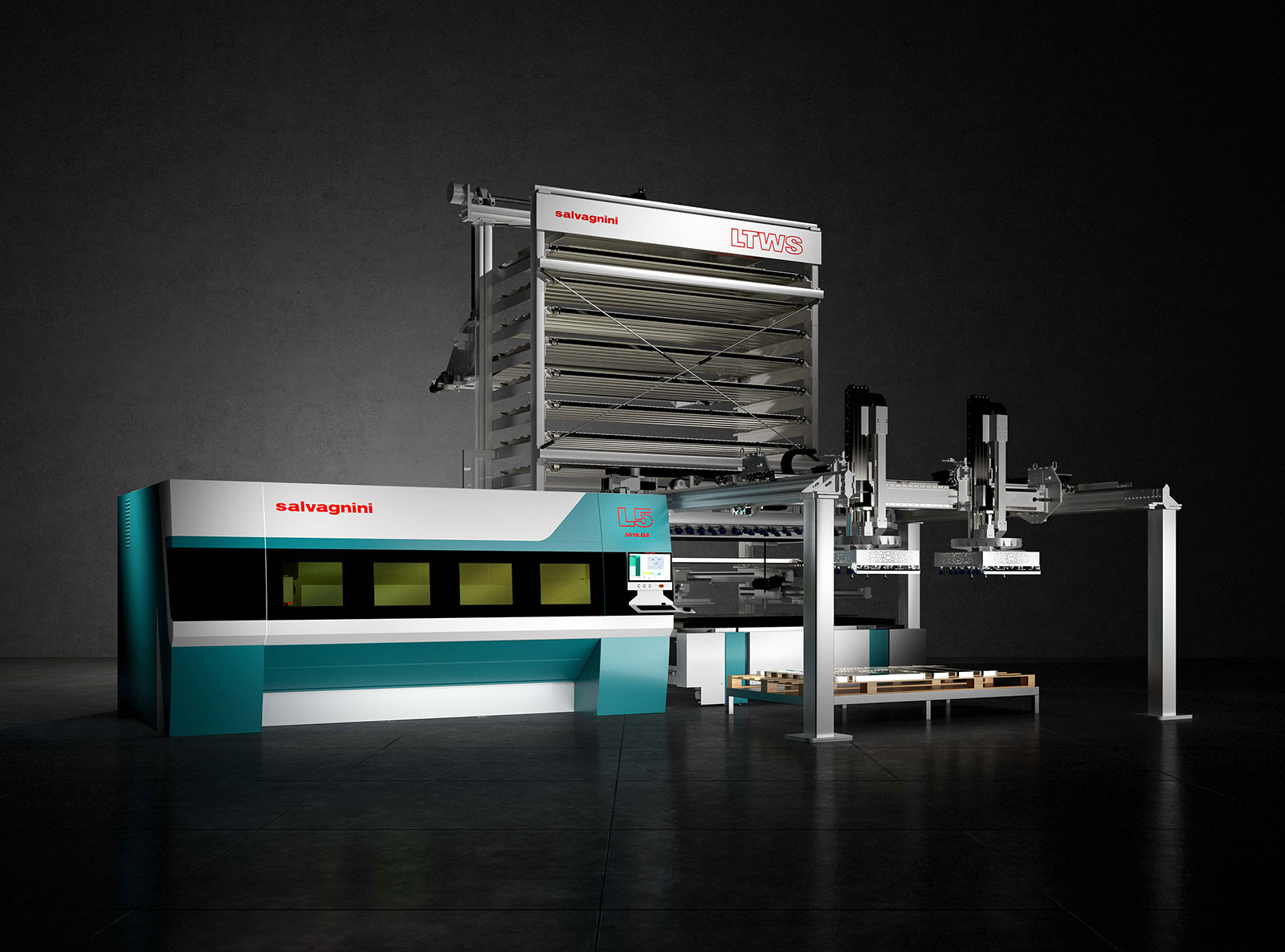 Sheet metal laser cutting machine - L5